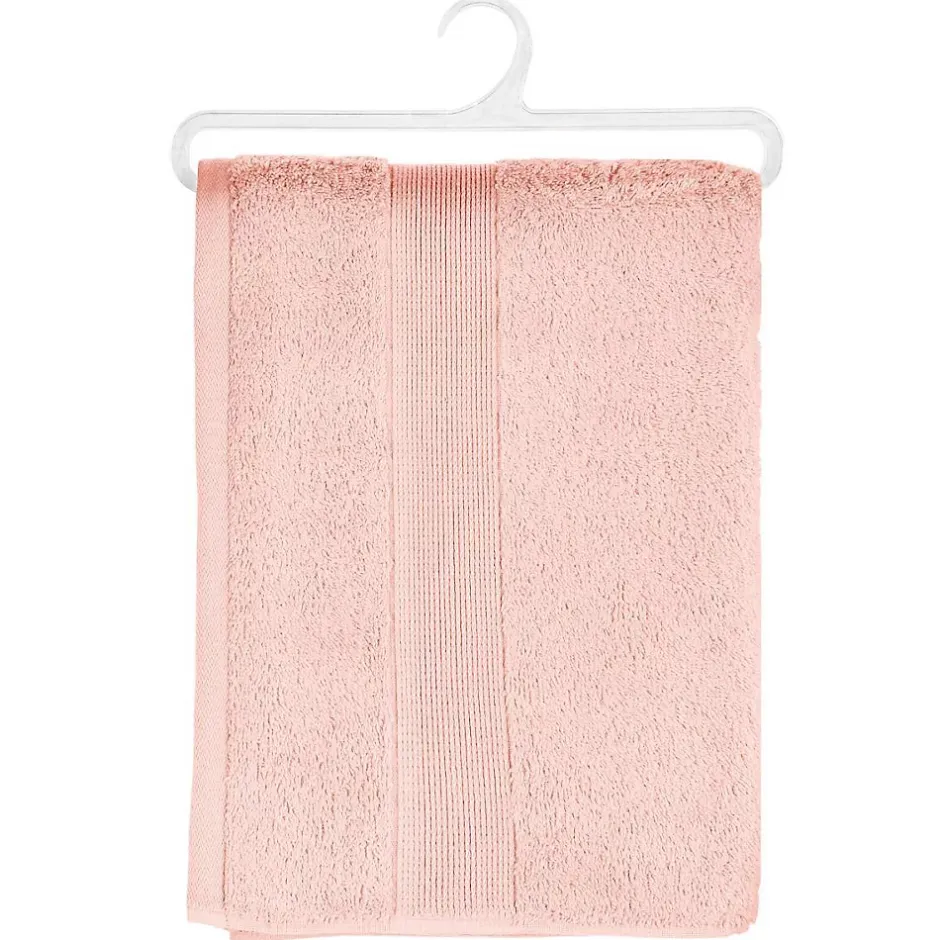 Atmosphera Créateur D'Intérieur Drap de douche Essentiel - coton 450 gr/m² - rose 70x130 cm - Atmosphera* Serviette De Toilette