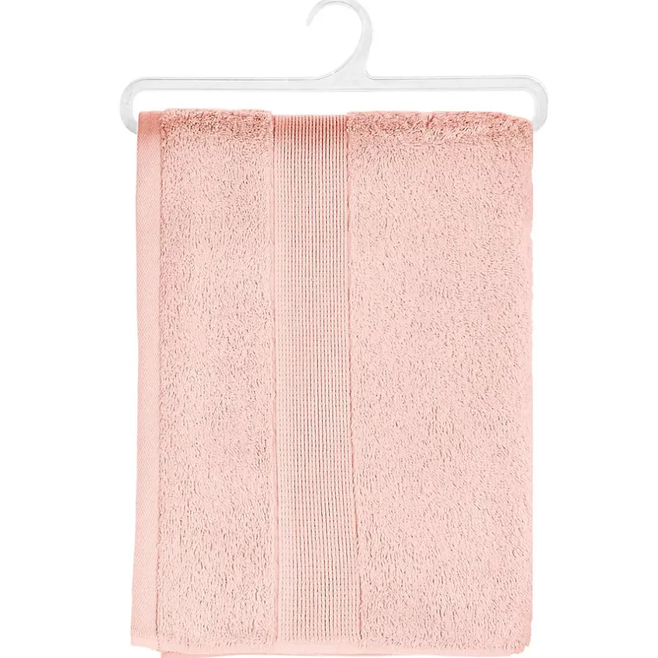 Atmosphera Créateur D'Intérieur Drap de douche Essentiel - coton 450 gr/m² - rose 70x130 cm - Atmosphera* Serviette De Toilette
