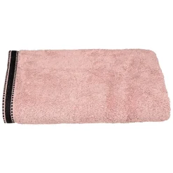 Atmosphera Créateur D'Intérieur Drap de douche Joia - coton 550 gr/m² - rose 70x130 cm - Atmosphera* Serviette De Toilette