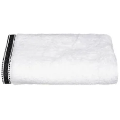 Atmosphera Créateur D'Intérieur Drap de douche Joia - coton 550 gr/m² - blanc 70x130 cm - Atmosphera