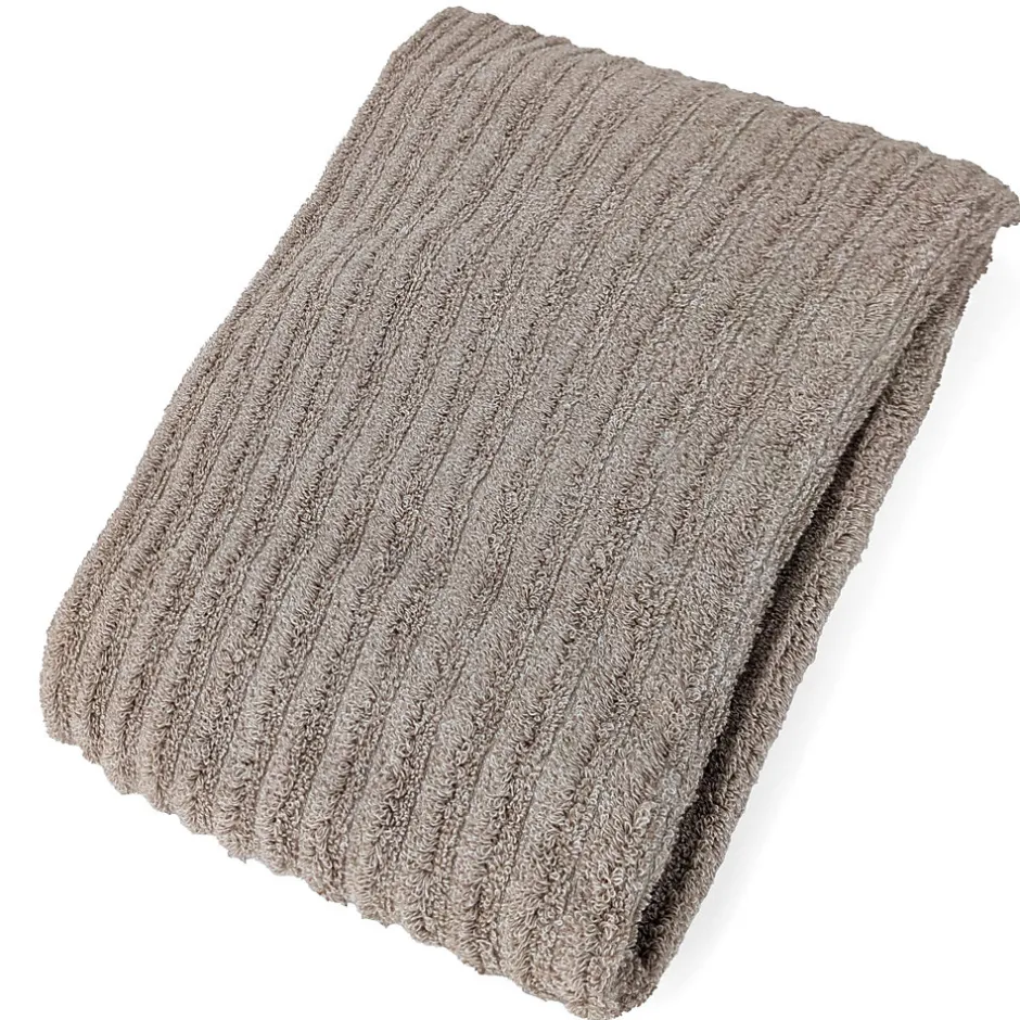 Linnea Drap de douche uni coton 70x140 cm SPECTRE marron