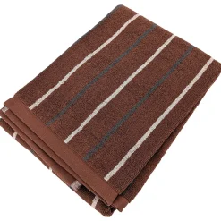 Linnea Drap de douche 70x140 cm BOLD coton 500g/m² marron Terracotta