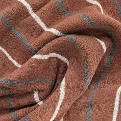 Linnea Drap de douche 70x140 cm BOLD coton 500g/m² marron Terracotta