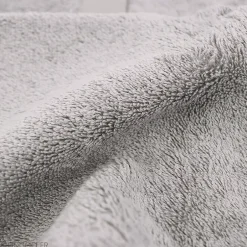 Linnea Drap de douche 70x140 cm coton peigné ALBA argent