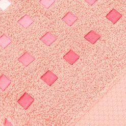 Linnea Drap de douche 70x140 cm coton 550g/m2 PURE PRIMAVERA rose Saumon* Serviette De Bain