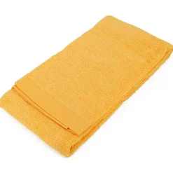 Linnea Drap de douche 70x140 cm coton peigné ALBA or* Serviette De Bain