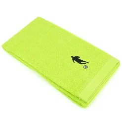 Linnea Drap de douche 70x140 cm coton 550g/m2 PURE FOOTBALL Vert Pistache* Serviette De Bain