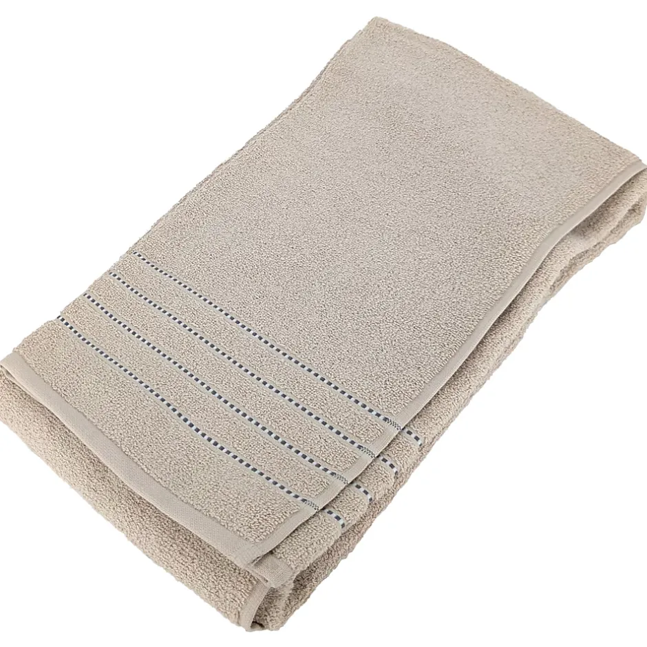 Linnea Drap de douche 70x140 cm coton 500 g/m² CHARM Ivoire