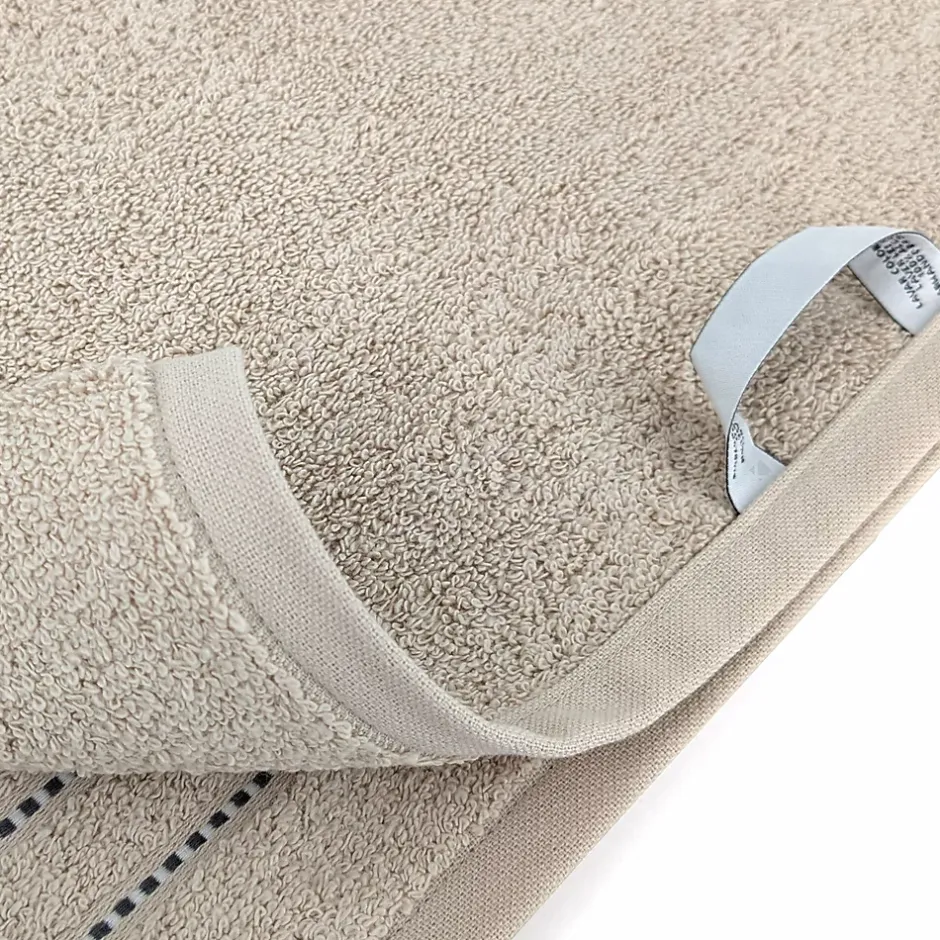 Linnea Drap de douche 70x140 cm coton 500 g/m² CHARM Ivoire