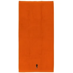Linnea Drap de douche 70x140 cm coton 550g/m2 PURE FOOTBALL Orange Butane
