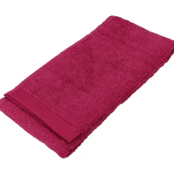 Linnea Drap de douche 70x140 cm coton peigné ALBA prune