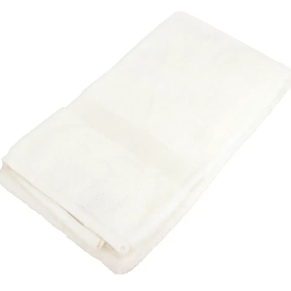 Linnea Drap de douche 70x130 cm LUXOR blanc crème* Serviette De Bain