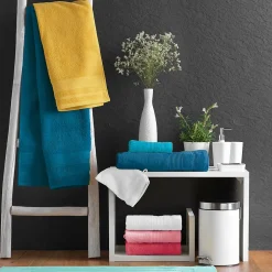 Douceur D'Intérieur Drap de Douche 70x130 cm Éponge Unie Tendresse Emeraude 600g/m²* Serviette De Bain