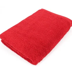 Linnea Drap de douche 70x140 cm PURE Rouge 550g/m2* Serviette De Bain