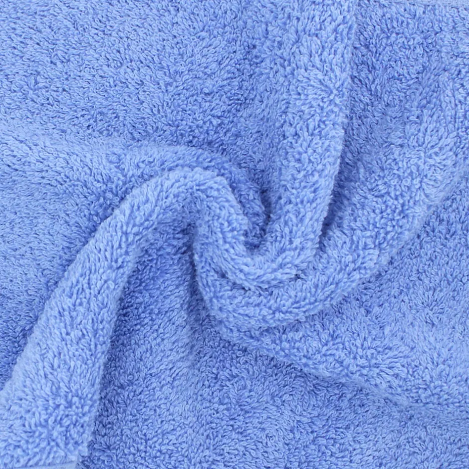 Linnea Drap de douche 70x140 cm PURE Bleu Mer 550g/m2* Serviette De Bain