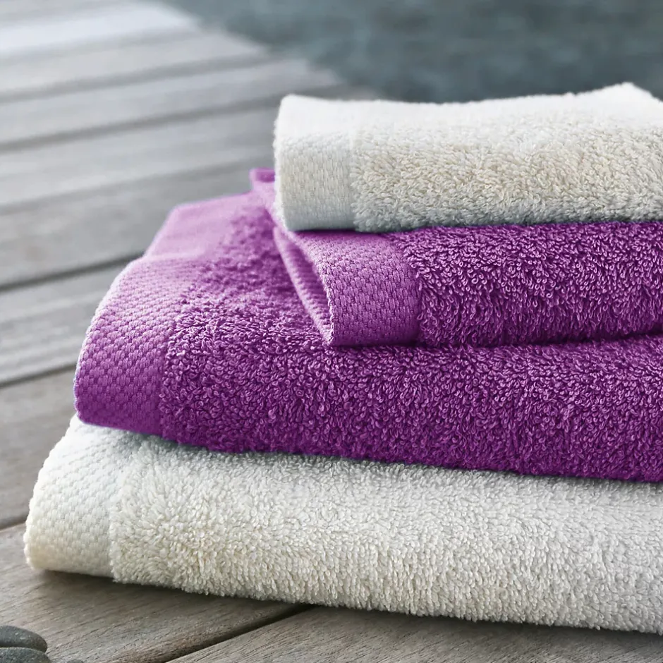 Linnea Drap de douche 70x140 cm PURE Violet 550g/m2
