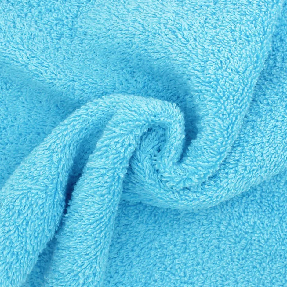 Linnea Drap de douche 70x180 cm PURE Bleu Océan 550g/m2