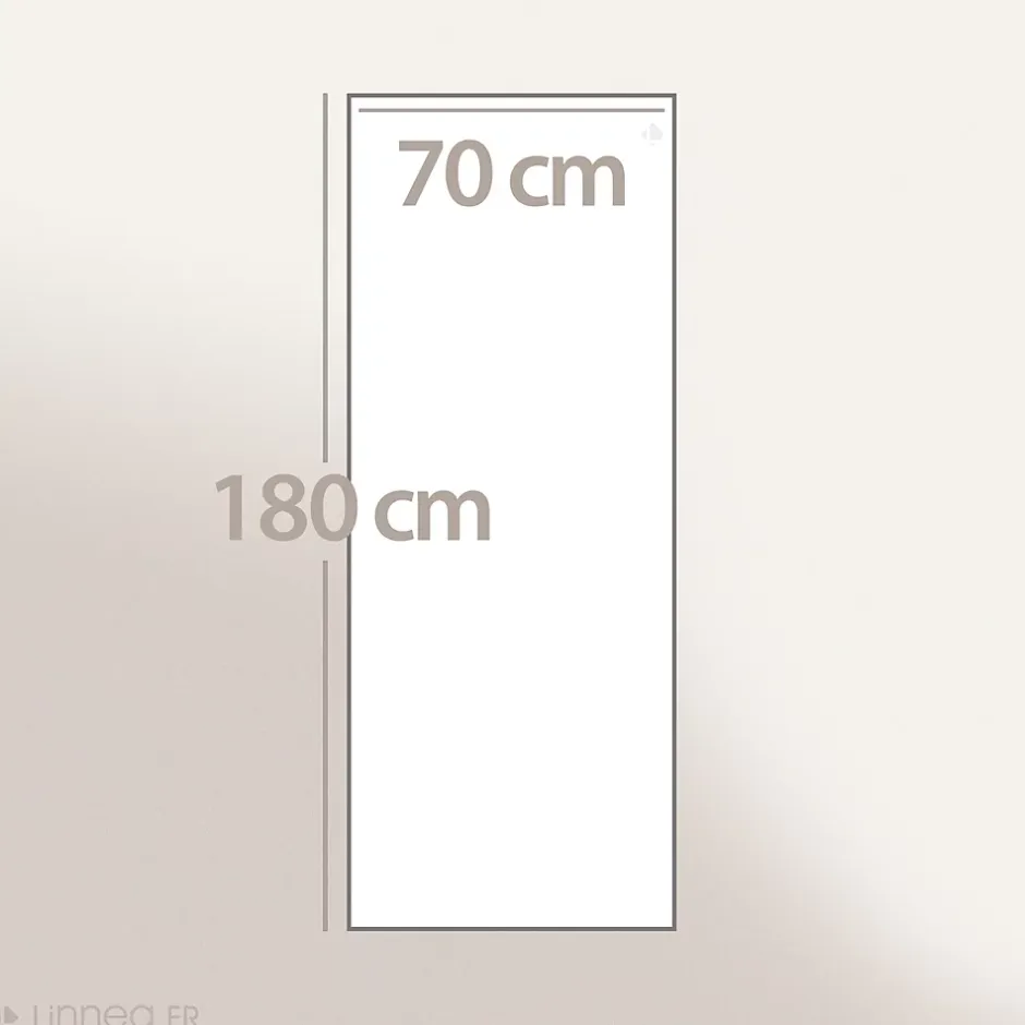 Linnea Drap de douche 70x180 cm PURE Bleu Océan 550g/m2