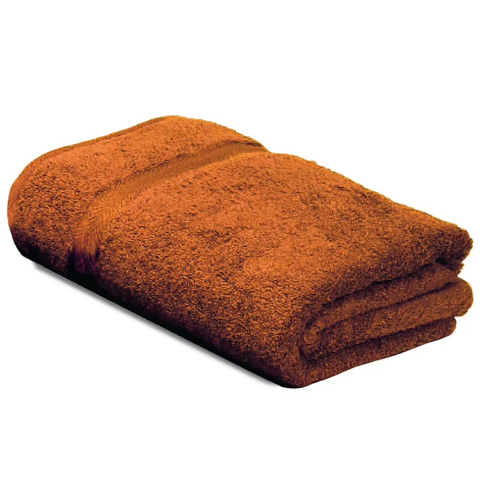 Linnea Drap de douche 70x140 cm ROYAL CRESENT Jaune Topaze 650g/m2* Serviette De Bain