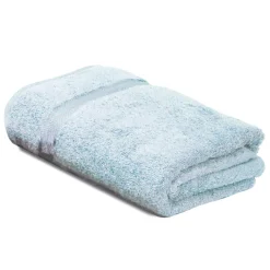 Linnea Drap de douche 70x140 cm ROYAL CRESENT Bleu Pâle 650g/m2* Serviette De Bain
