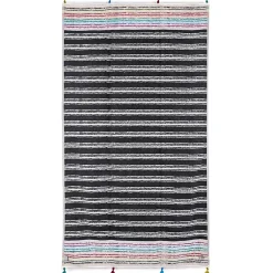 Linnea Drap de plage 100x180 cm en velours collection SICILE multicolore* Serviette De Bain