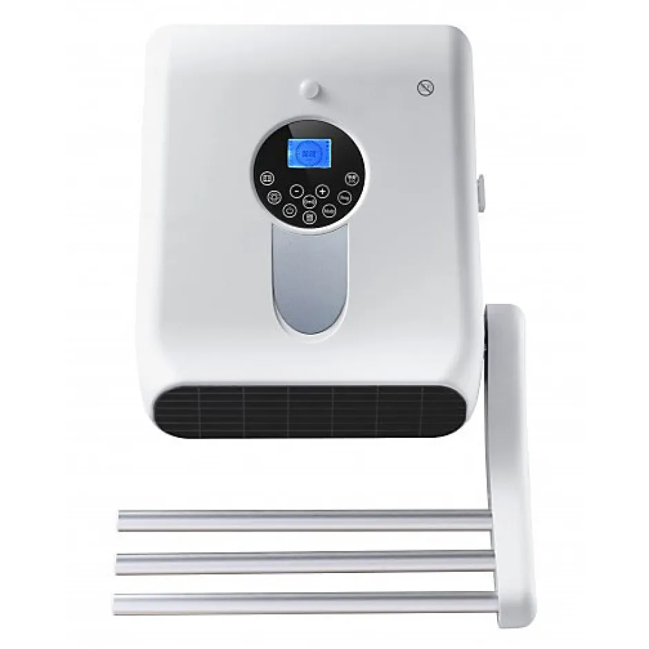Drexon 813510 -Sèche-serviettes soufflant 2000W TARA - 35.5x14.5x58 cm- Affichage Led* Sèche-Serviettes Soufflant