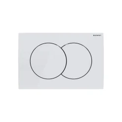 Geberit Duofix pack WC bâti-support UP100 + WC suspendu sans bride Roca avec abattant SoftClose + plaque blanche (GEBROGAWR02-FR)