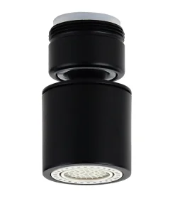 MTK Eco aérateur d'eau orientable, bi-jets, noir,