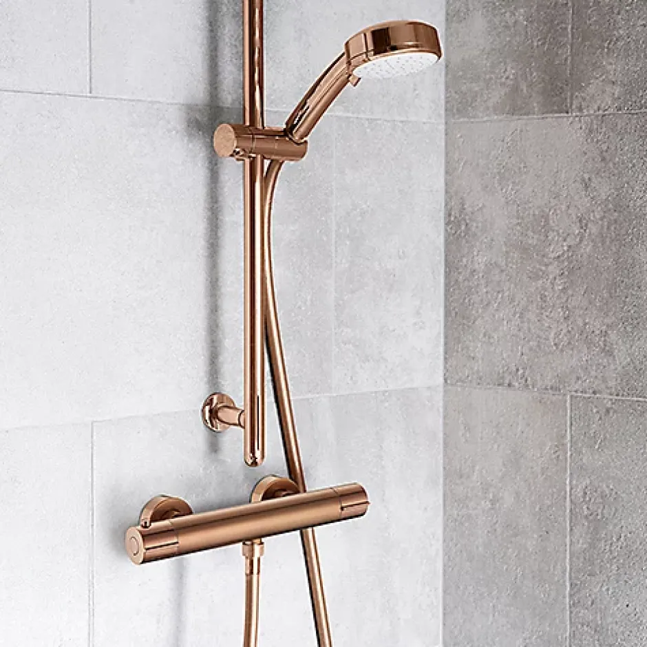 Edouard Rousseau - Mitigeur thermostatique de douche AKILA - Corps froid - Débit 9,5 L par minute - 7 coloris disponibles* Robinet De Douche