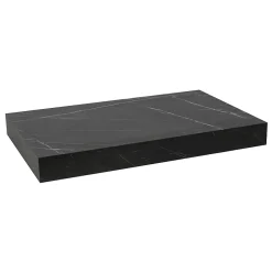 Egger Naturel plan vasque 83,5x8x50 cm, noir effet marbre (DO8050PBC)* Plan De Travail Salle De Bains
