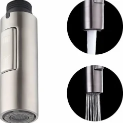 Deko Embout Robinet Cuisine de Rechange DouchetteTête de Robinet Amovible Universelle