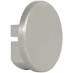 Duval Embout rond pour main courante aluminium anodisé argent - - 61-0102-3001
