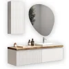 Aqa Design Ensemble 6 pieces VENERE blanc mat
