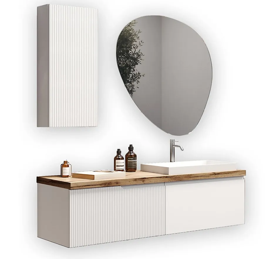 Aqa Design Ensemble 6 pieces VENERE blanc mat
