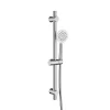 Planète Bain Ensemble barre de douche inox brossé - douchette 1 jet - flexible 150 cm - Barre 65 cm - Alois* Pommeau De Douche, Flexible Et Barre De Douche
