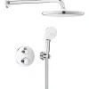 Grohe Ensemble de douche - Grohtherm - - Avec tempesta 250 - 2 jets