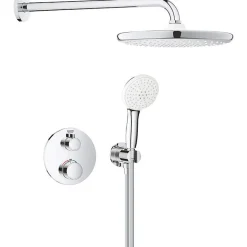 Grohe Ensemble de douche - Grohtherm - - Avec tempesta 250 - 2 jets