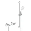 Grohe Ensemble de douche 2 jets avec barre -