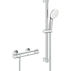 Grohe Ensemble de douche 2 jets avec barre -