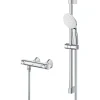 Grohe Ensemble de douche avec mitigeur thermostatique - - Grohtherm 500 - Tempesta