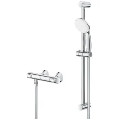 Grohe Ensemble de douche avec mitigeur thermostatique - - Grohtherm 500 - Tempesta