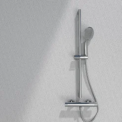 Essebagno Ensemble de douche chromé 3 pièces Circle