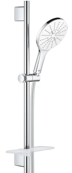 Grohe Ensemble de douche chromé Vitalio SmartActive 150 Cube 3 jets* Colonne De Douche Sans Robinetterie