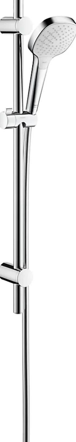 Hansgrohe Ensemble de douche chromé MYSelect E Vario EcoSmart* Pommeau De Douche, Flexible Et Barre De Douche