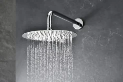 Imex Products Ensemble de douche CURVED à encastrer - Thermostatique Chromé BrillantChroméNoir matCanon de fusilOr brosséOr rose brossé Ensembl
