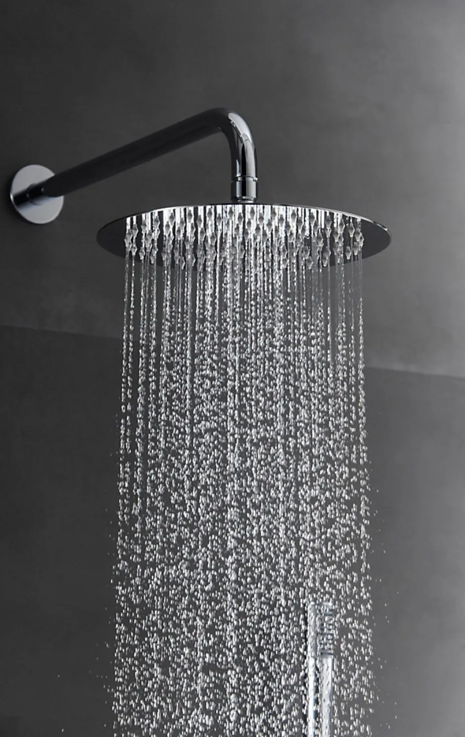 Imex Products Ensemble de douche CURVED à encastrer - mitigeur monocommande Chromé BrillantChroméNoir matCanon de fusilOr brosséOr rose brossé
