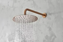 Imex Products Ensemble de douche CURVED à encastrer - mitigeur monocommande Or rose brosséChroméNoir matCanon de fusilOr brosséOr rose brossé E