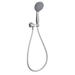 Poalgi Ensemble de douche encastré mécanique 2 voies SKY BATH nickel brossé Inox S304 série SOUL