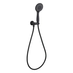 Poalgi Ensemble de douche encastré mécanique 2 voies SKY BATH noir mat PVD Inox S304 série SOUL