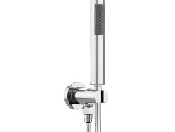 Vente-unique Ensemble de douche encastrable avec mitigeur thermostatique - Couleur nickel brossé - TIMAVO